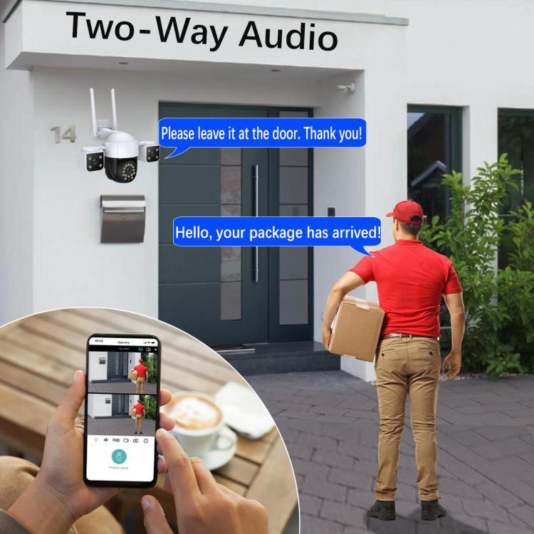 QX155 6MP Triple Camera SE Asia 4G Version Supports Humanoid Detection, EU Plug, US Plug, UK Plug, AU Plug QX155 6MP Triple Camera SE Asia 4G Version Supports Humanoid Detection, EU Plug, US Plug, UK Plug, AU Plug